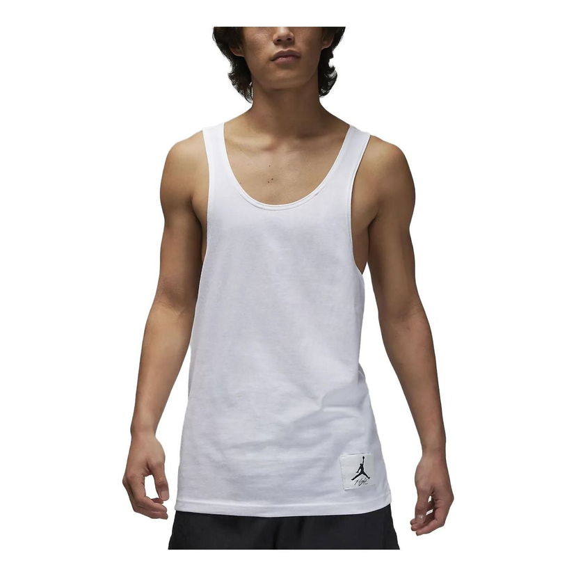 Majica brez rokavov Jordan Essentials Tank Top Bela | DX9586-100