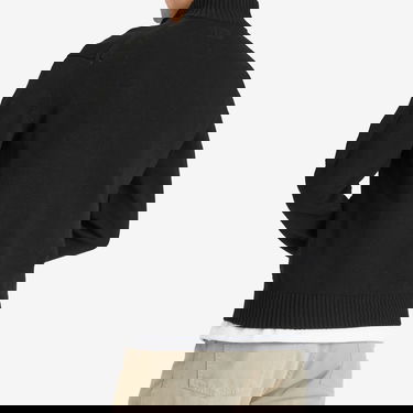 Pleteni pulover C.P. Company C.P. Company Compact Cotton Lens Knit Cardigan, Size Large Črna | 18CMKN078A-110058A-999, 3