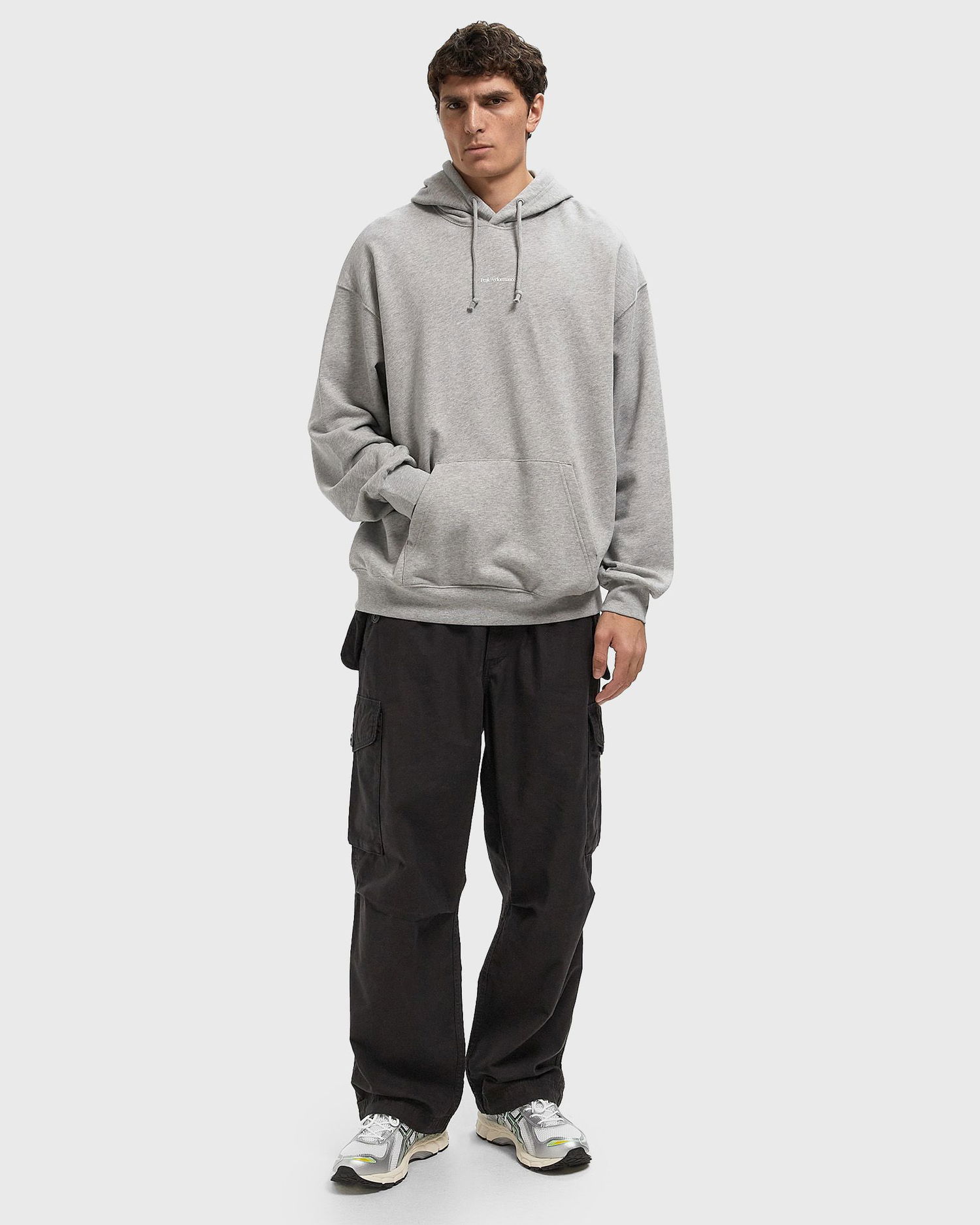 Pulover Peak Performance Original Terry Hoodie Siva | G80276070, 1