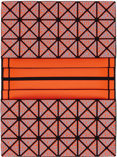 Denarnica BAO BAO ISSEY MIYAKE Geometric Pattern Card Holder Oranžna | BB47AG324, 2