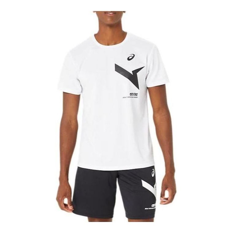 Majica Asics A-I-M Dry Short Sleeve T-Shirt Bela | 2031E555-100