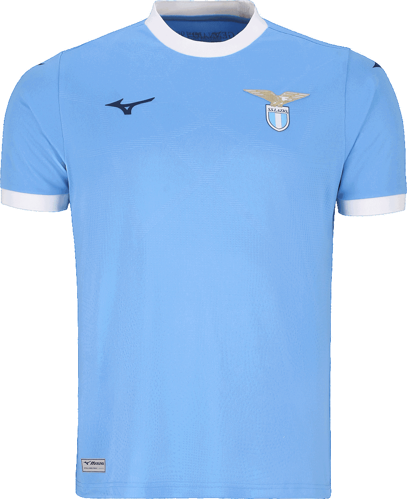 Dres Mizuno Mizuno Lazio Roma Home Jersey 2025/26 Modra | p2gacx07-23