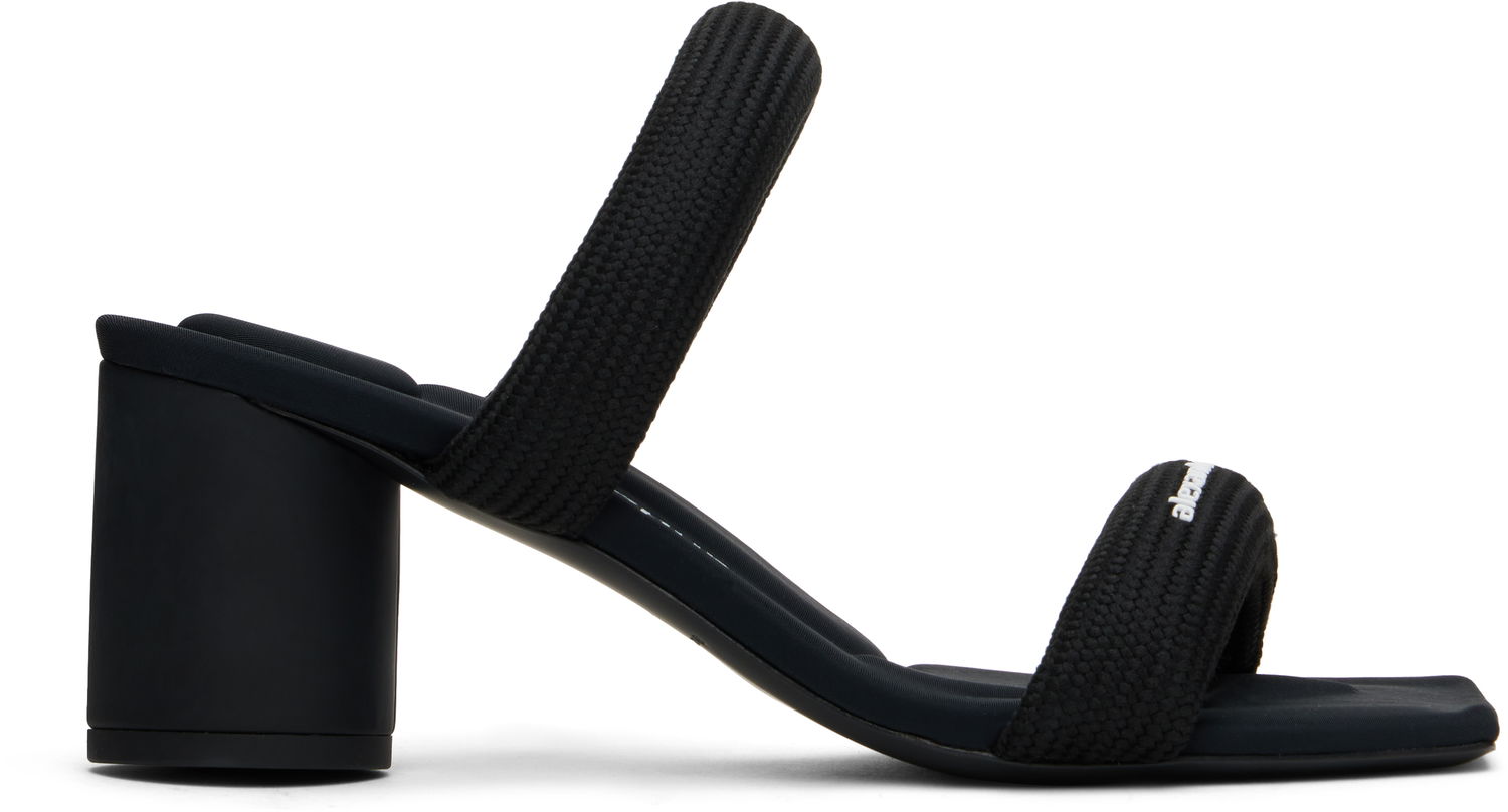 Nega čevljev Alexander Wang Alexander Wang Jax Tubular Heeled Sandals Črna | 30424S010, 0
