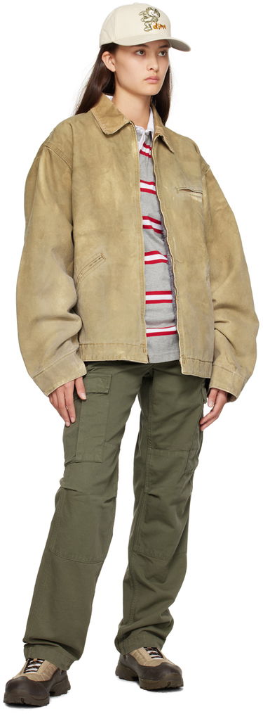 Cargo hlače Carhartt WIP Regular Fit Cargo Pants Zelena | I030475, 3