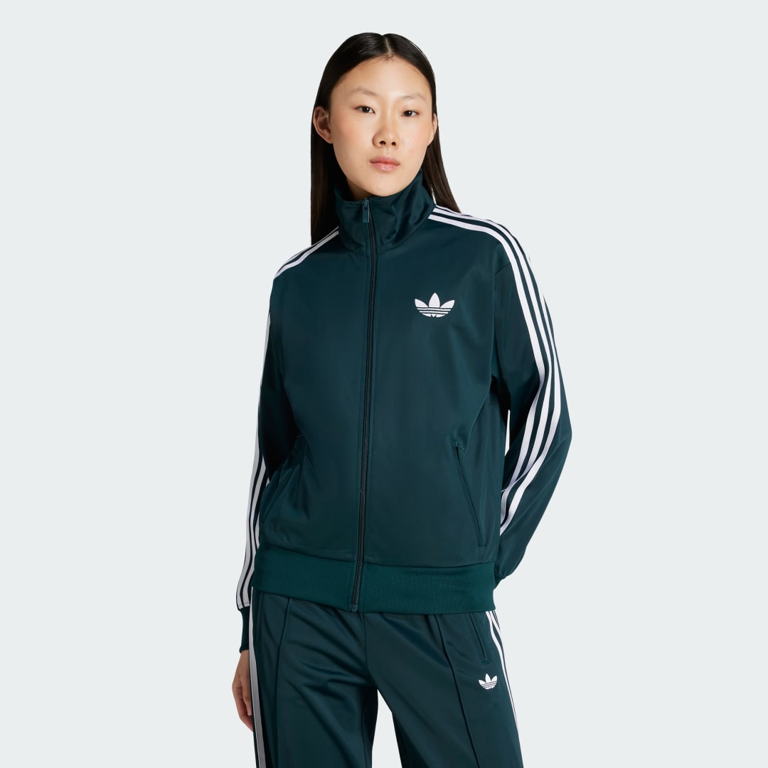 Jakna adidas Performance Adicolor Classic Firebird Loose Track Jacket Zelena | KD2525, 0