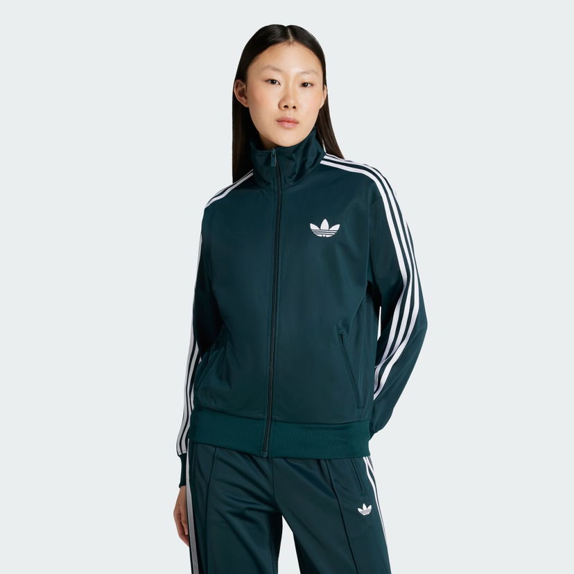 Jakna adidas Performance Adicolor Classic Firebird Loose Track Jacket Zelena | KD2525
