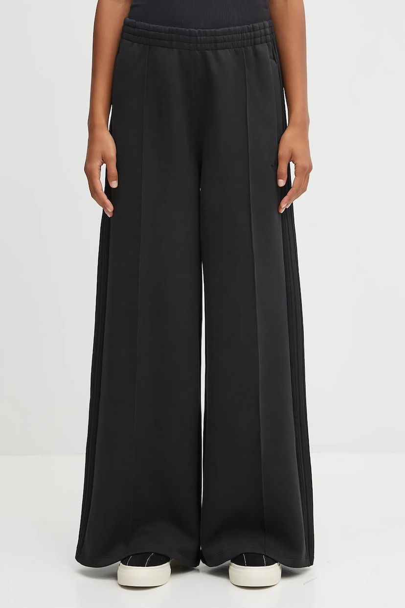 Trenirka adidas Originals adidas Originals Spacer 3S Tp Wide Leg Pants Črna | JV7500