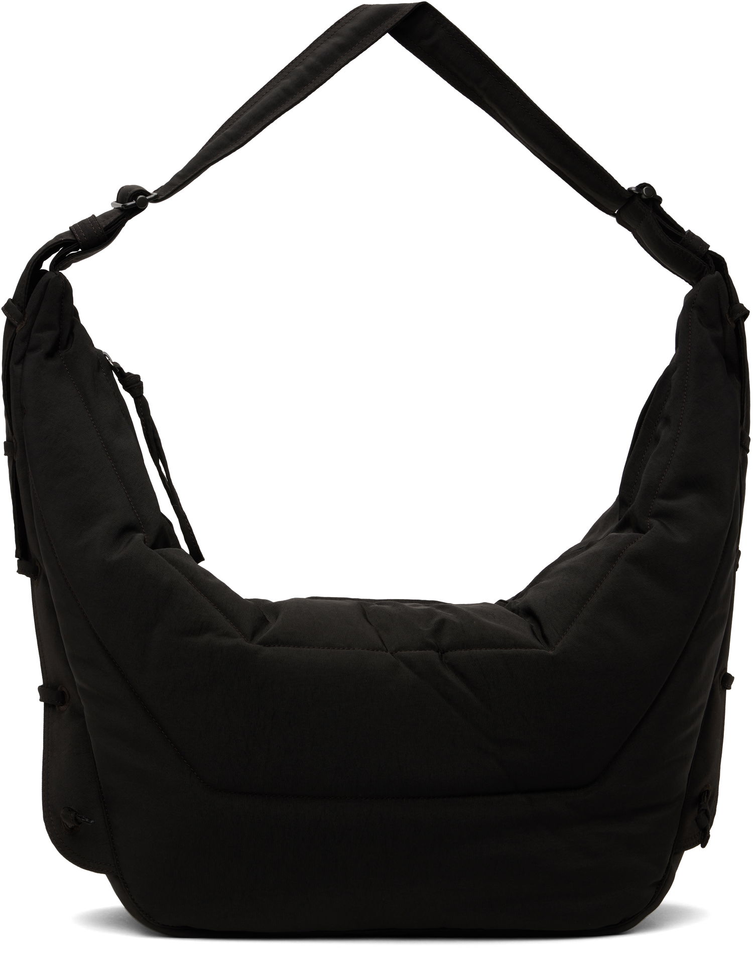 Torba za čez ramo LEMAIRE Lemaire Large Soft Game Bag Črna | BG0105 LF1330, 0