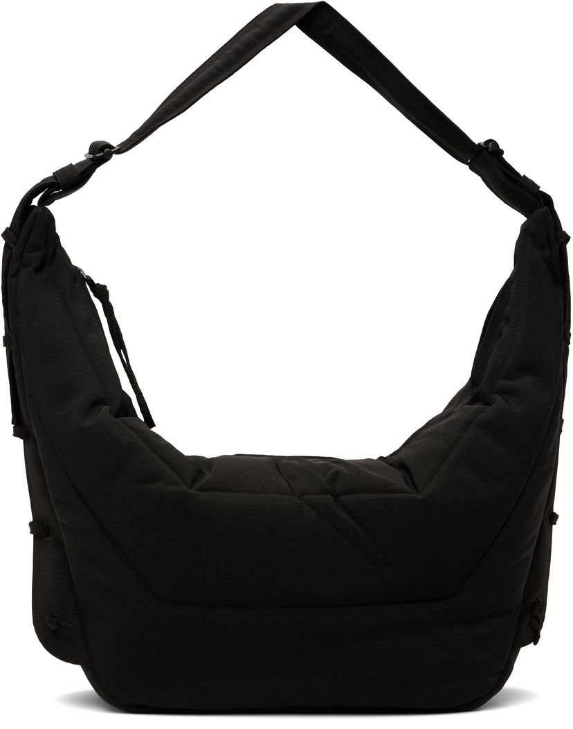 Torba za čez ramo LEMAIRE Lemaire Large Soft Game Bag Črna | BG0105 LF1330