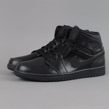 Superge in čevlji Jordan Air Jordan 1 Mid "Black" Črna | 554724-030, 1