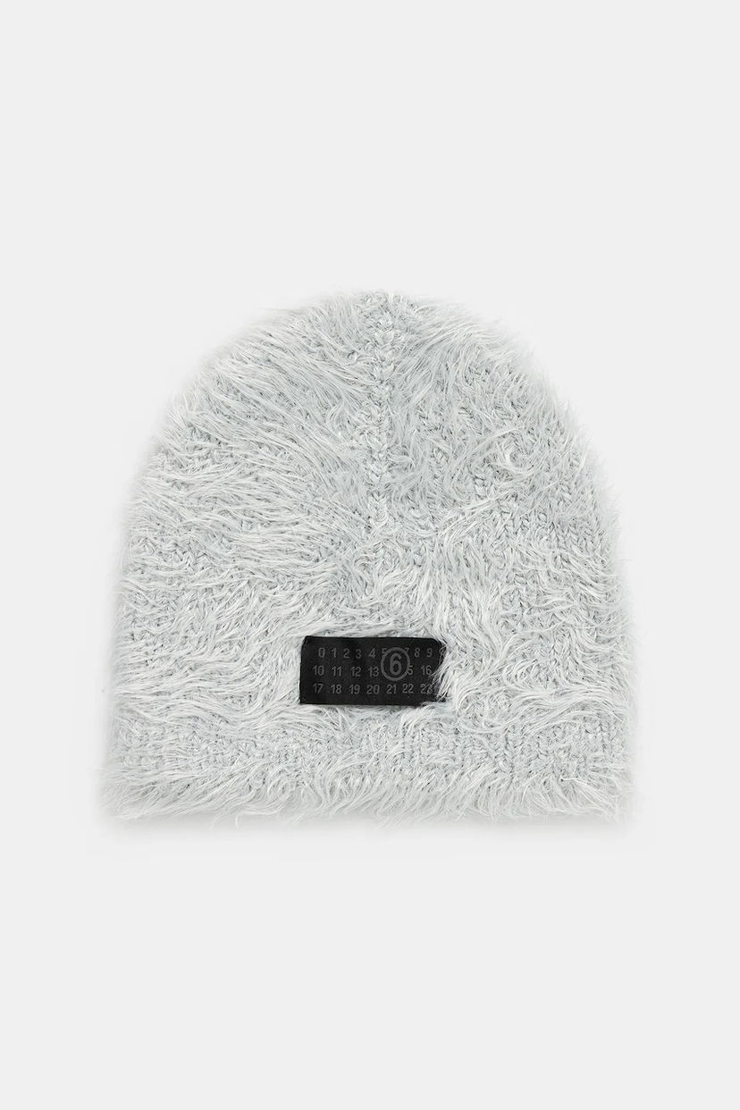 Beanie Maison Margiela MM6 Maison Margiela Faux Fur Beanie Siva | S62TB0007.M13189.856