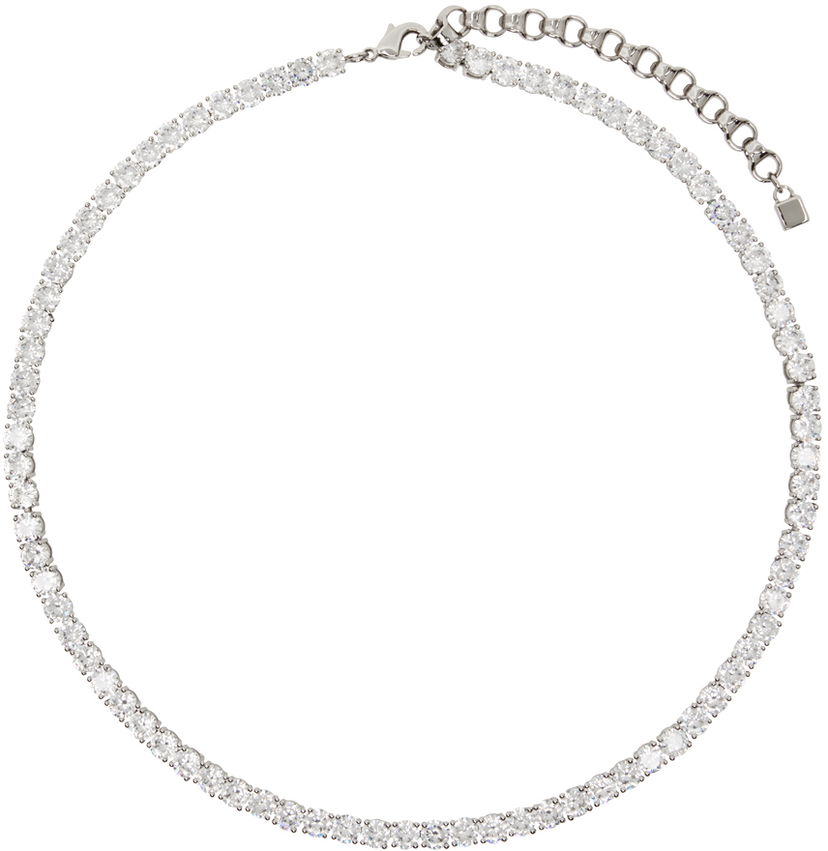 Ogrlica DSQUARED2 D2 Classic Necklace "Silver" Kovinski | NEM0131 - 59400001