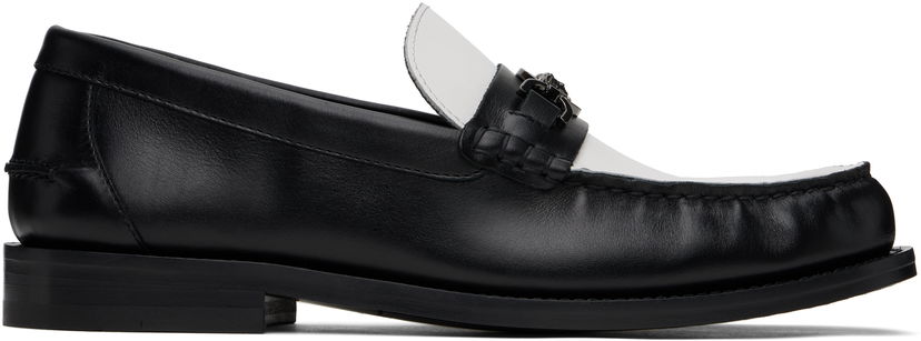 Superge in čevlji Versace Medusa '95 Leather Loafers Črna | 1013592_1A11292
