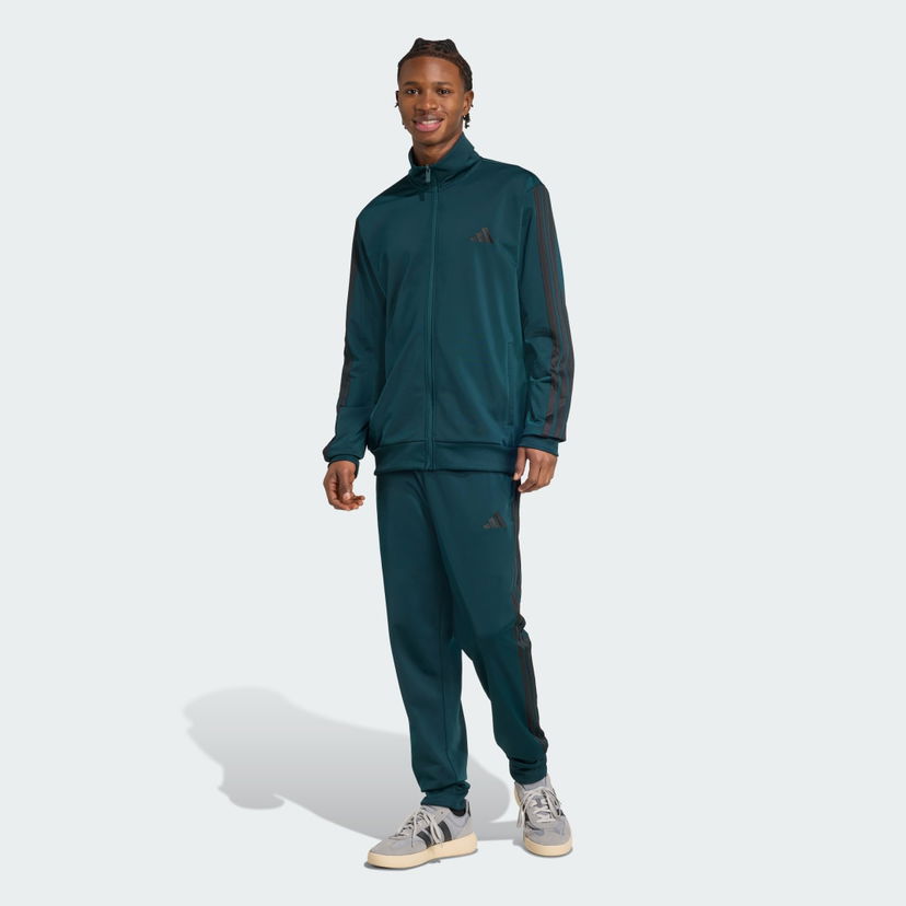 Trenirka adidas Performance Sportswear Basic 3-Stripes Tricot Track Suit Zelena | JX5502