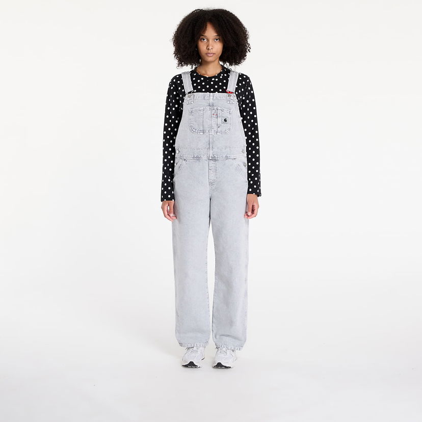 Kombinezon Carhartt WIP Carhartt WIP Women's Bib Overall Straight Siva | I035572.895F