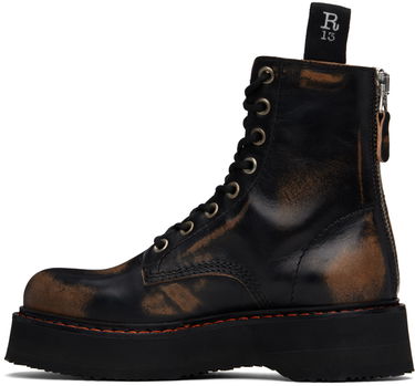 Oblačila R13 R13 Single Stack Boots Črna | R13WS025-R01, 2