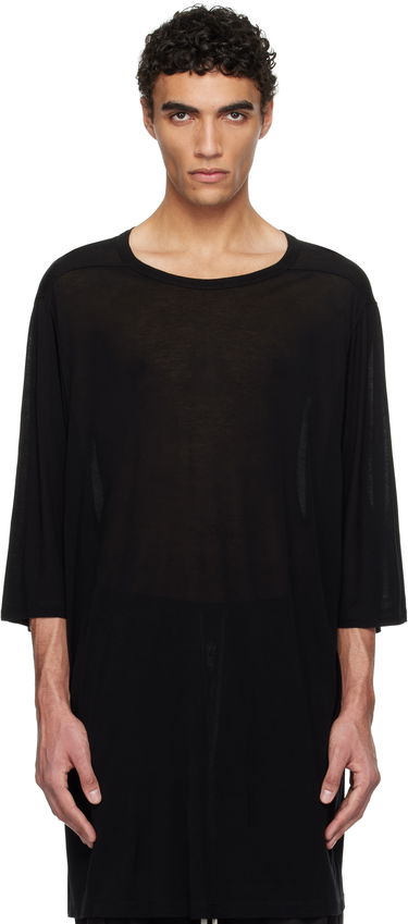 Majica Rick Owens Rick Owens Hollywood Jumbo Short Sleeve T-Shirt Črna | RU01E5274 JS, 0