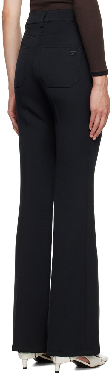 Hlače Courrèges Bootcut Trousers Črna | 123CPA018PL0007, 2