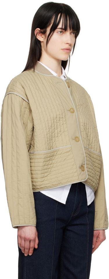Bomber jakna rag & bone Rag & Bone Marley Quilted Jacket Bež | WAW25S20146114, 1
