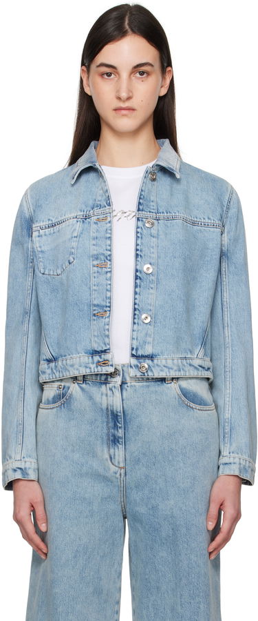 Jakna LANVIN Lanvin Short Denim Jacket Modra | RW-JA0301-D087-P25, 0