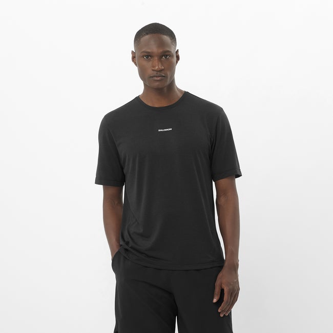Majica Salomon Shakeout Core Tee Črna | LC2423700