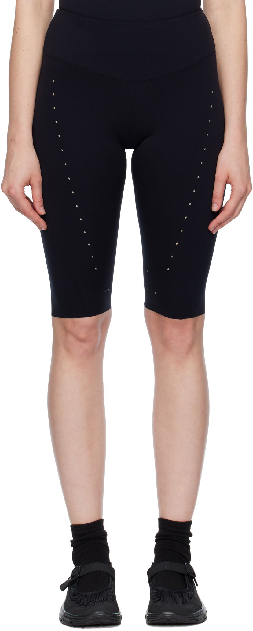 Kratke hlače ROA ROA Compression Biker Shorts Črna | RBWW015JY02