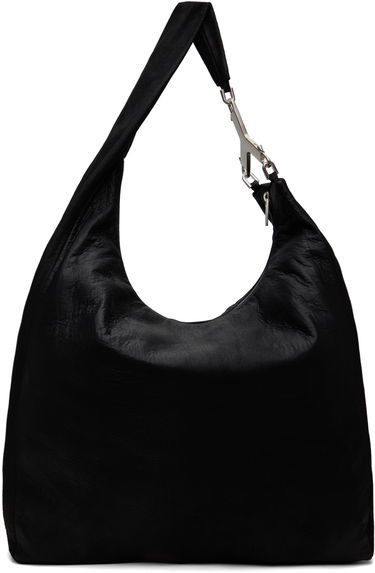 Torba za čez ramo Rick Owens Rick Owens Porterville Cerberus Shoulder Bag Črna | RA02D0529 LBA, 0