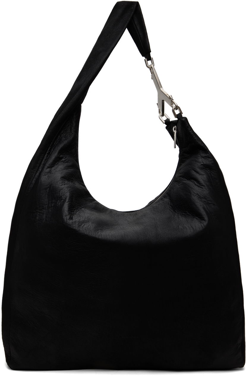 Torba za čez ramo Rick Owens Rick Owens Porterville Cerberus Shoulder Bag Črna | RA02D0529 LBA