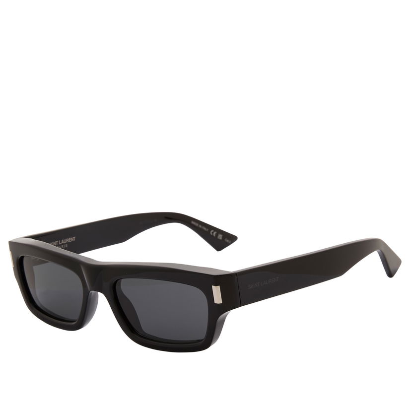 Sončna očala Saint Laurent Saint Laurent SL 837 Rectangular Sunglasses Črna | SL-837-001