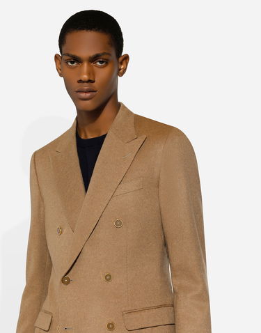 Jakna Dolce & Gabbana Dolce & Gabbana Double-breasted Taormina-fit Jacket Rjava | G2NW1TFU3LUM0464, 3