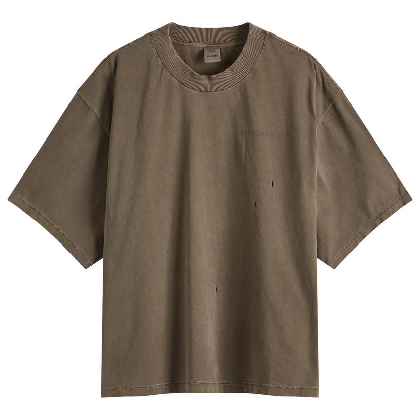 Majica Won Hundred Won Hundred Houston Italic T-Shirt, Size Large Rjava | 3612-12071