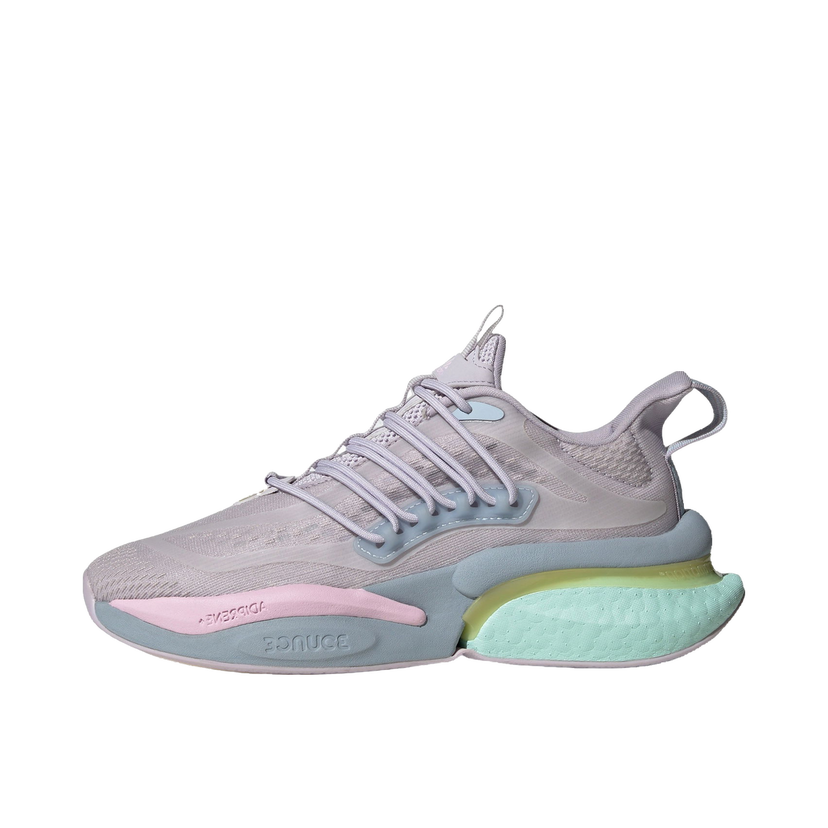 Superge in čevlji adidas Performance Alphaboost V1 Silver Dawn Orchid Fusion Almost Yellow (Women's) Siva | IE9731