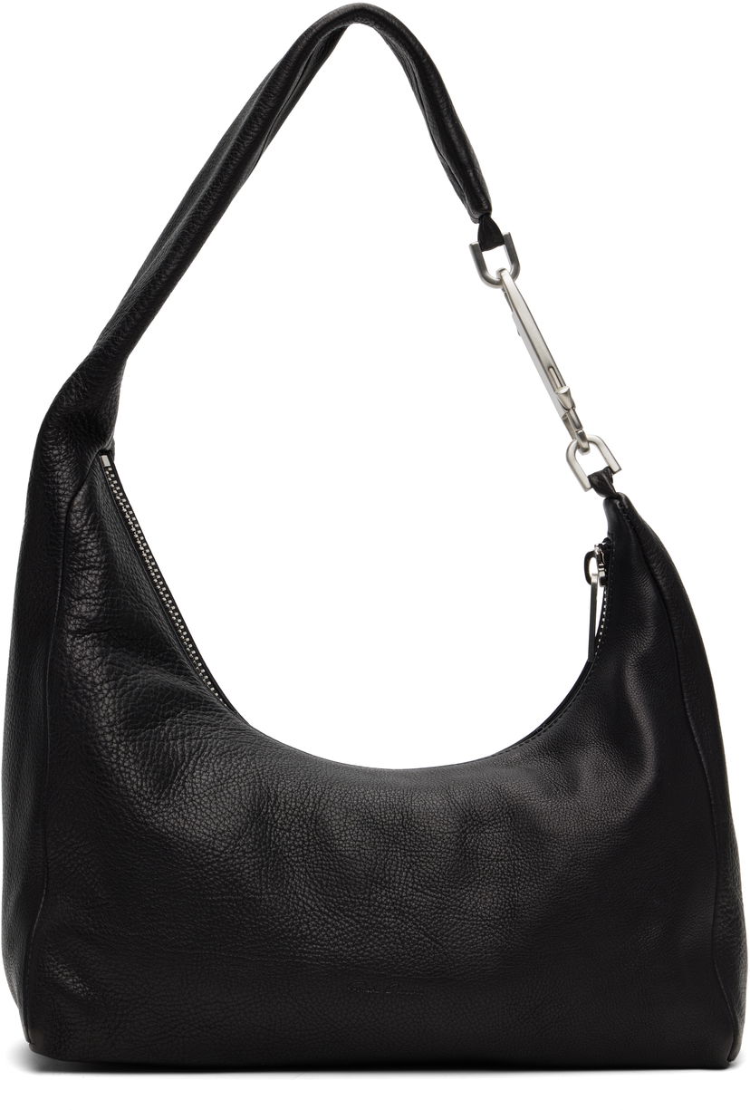 Torba za čez ramo Rick Owens Rick Owens Small Gemini Shoulder Bag Črna | RA02E0721 LBU