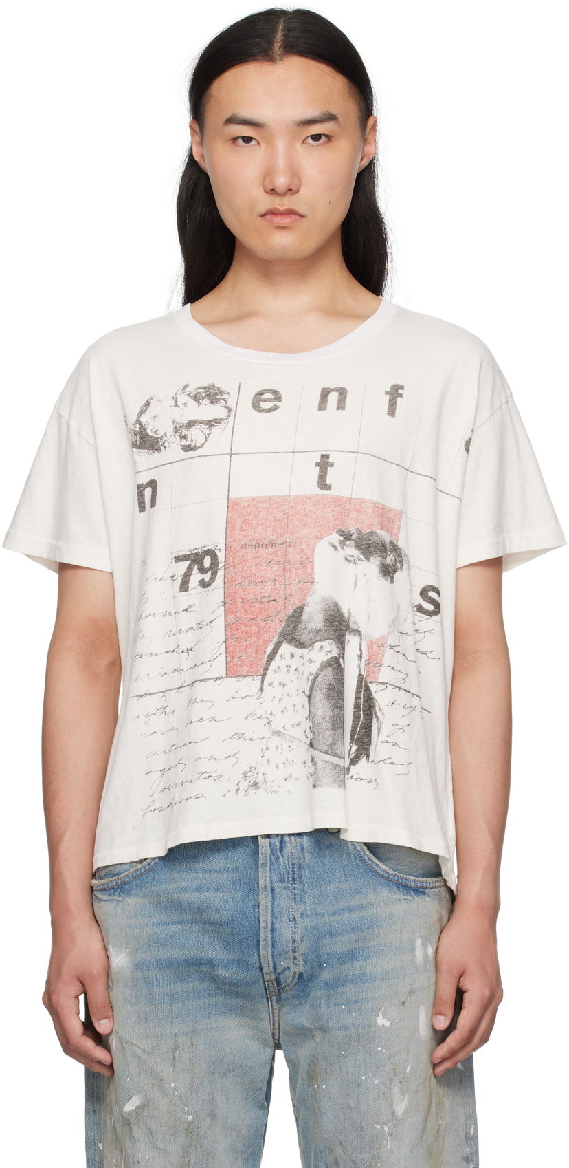 Majica Enfants Riches Déprimés Enfants Riches Déprimés Pharmacist's Daughter Graphic T-Shirt Bela | 010-817