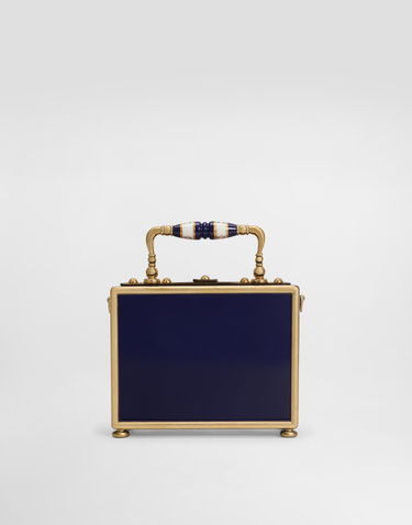 Torbica Dolce & Gabbana Dolce Box Ornate Painted Wood Top Handle Bag Večbarvna | BB5970AD16680995, 2