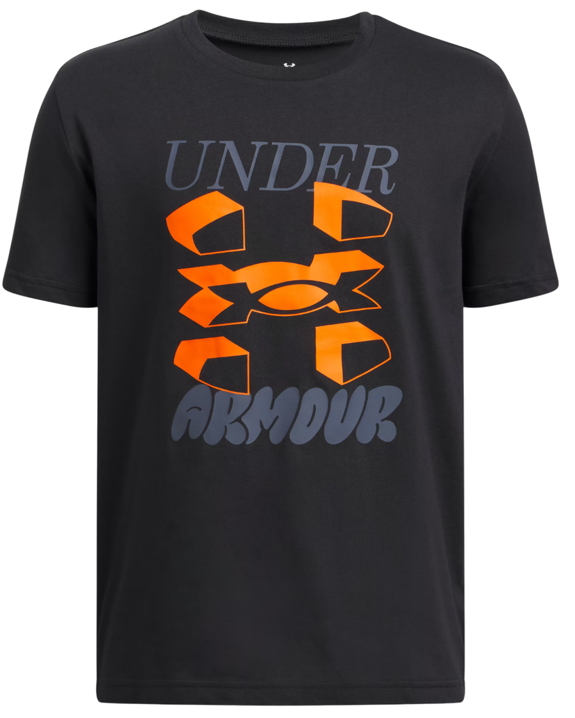 Majica Under Armour Split Big Logo Short Sleeve T-Shirt Črna | 1390003-001