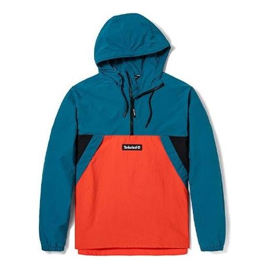 Vetrovka Timberland Pullover Windbreaker Jacket Oranžna | A2BUU-CE0