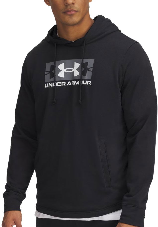 Pulover Under Armour Under Armour Rival Terry Logo Hoodie Črna | 1390141-001