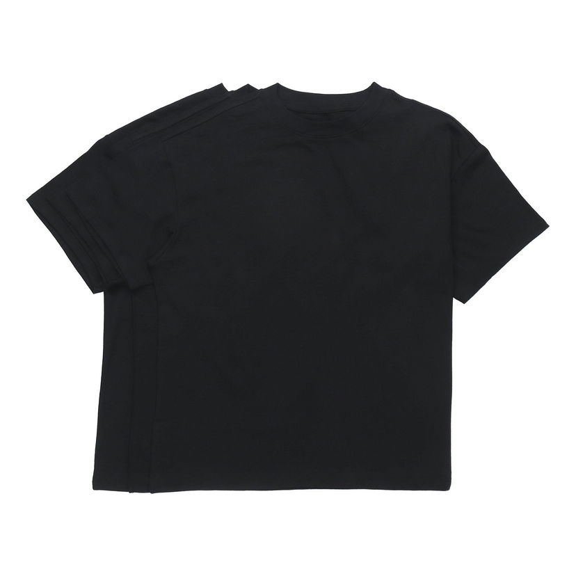 Majica Fear of God Essentials FW20 3 Pack T-Shirt Črna | FOG-FW20-184