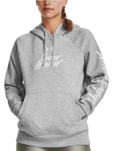 Pulover Under Armour Rival Fleece Graphic Siva | 1379609-012