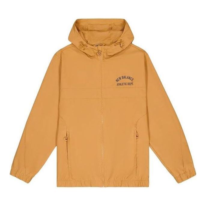Vetrovka New Balance Woven Windbreaker Jacket Rumena | AMJ41303-TCC