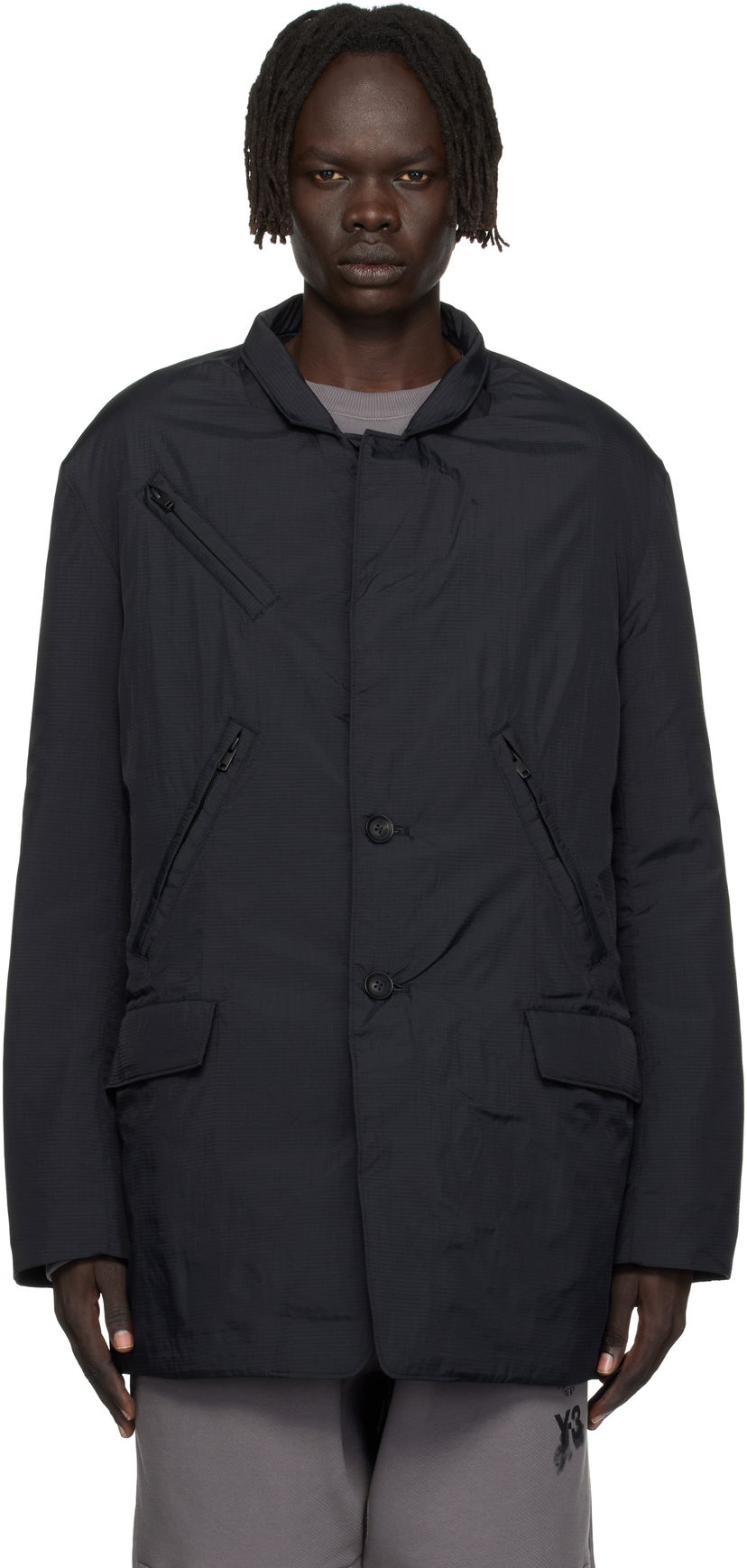 Puhovka Y-3 Y-3 Padded Jacket Črna | KB0044