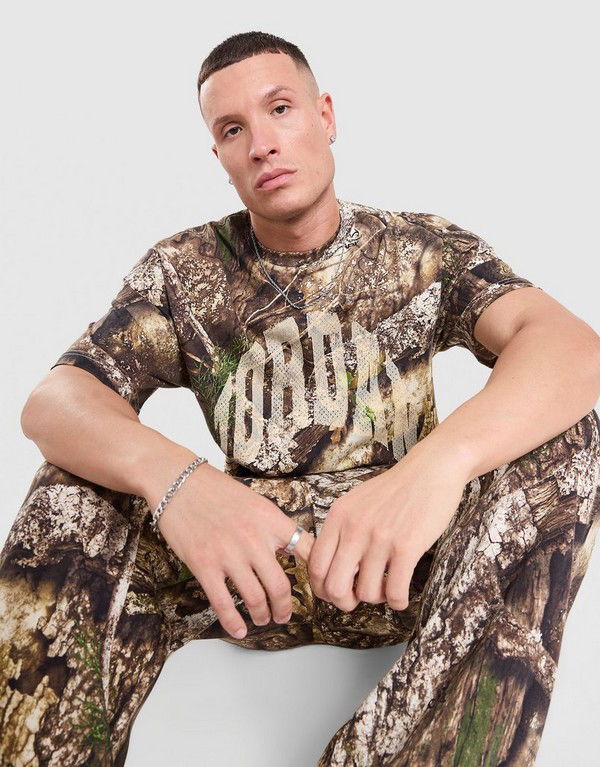 Majica Jordan Jordan Short Sleeve Crew Neck Camouflage T-Shirt Večbarvna | HQ9020-133