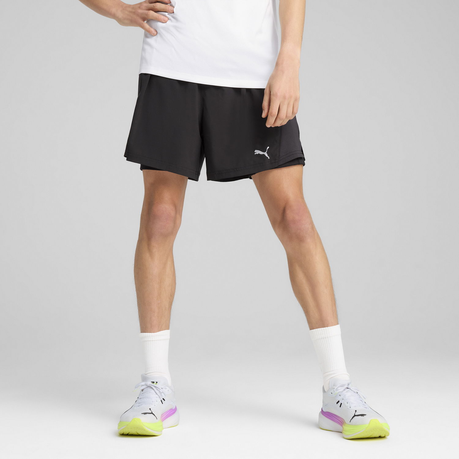 Kratke hlače Puma VELOCITY 2-in-1 Running Shorts Črna | 526611_01, 0