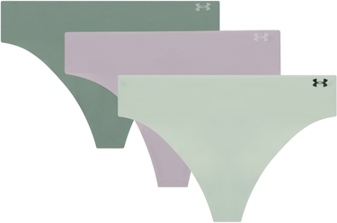Spodnjice Under Armour Under Armour Pure Stretch 3-Pack Thong Underwear Zelena | 1383893-009, 0