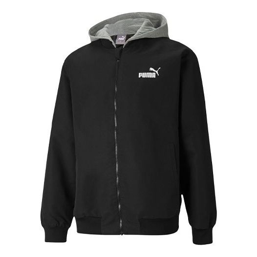 Bomber jakna Puma Block Hooded Jacket Črna | 587153-01