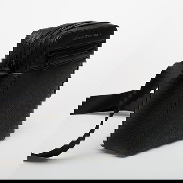 Torba za čez ramo Tommy Hilfiger Bag Monogram Mini Reporter Black Črna | AM0AM13836 BDS, 2