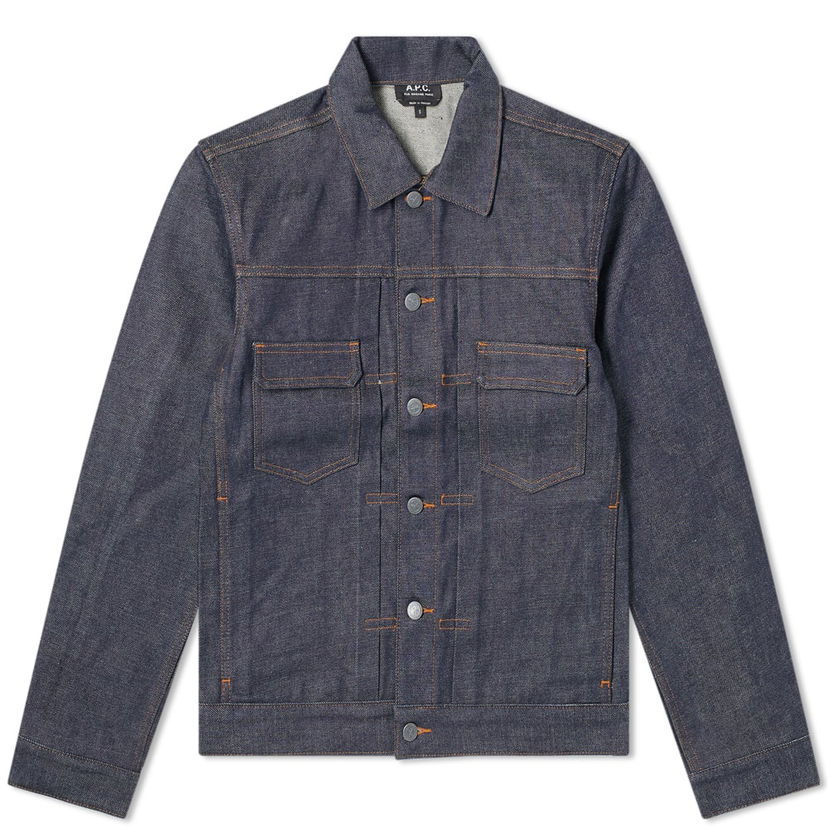 Jakna A.P.C. A.P.C. Work Jean Jacket Modra | CODBS-H02191-IAI