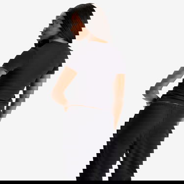 Majica SKIMS Cotton Jersey T-Shirt Size Large Črna | AP-TSH-0638-SOOT, 3