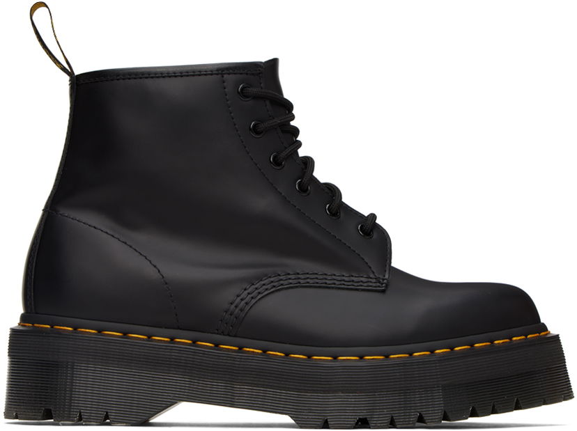 Superge in čevlji Dr. Martens 101 Quad Platform Ankle Boots Črna | 27753001